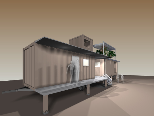 コンテナユニット連結