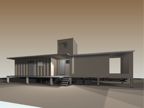 コンテナユニット連結2