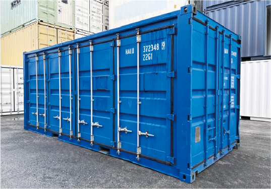 ISO規格コンテナの外観
