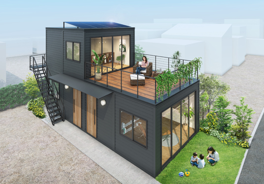 建築確認取得可能コンテナの外観2