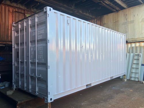 中古コンテナ側面"