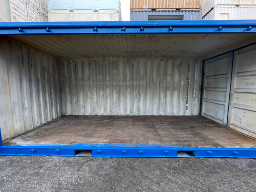 中古コンテナ中面