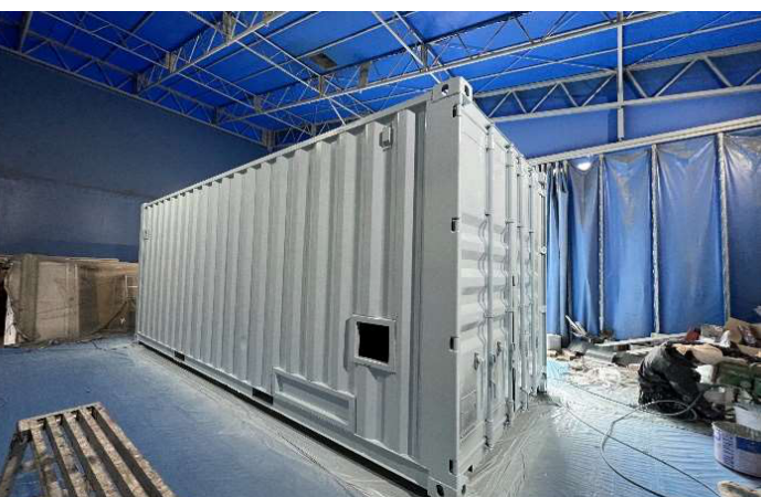 南極向け浄化槽コンテナ（②）