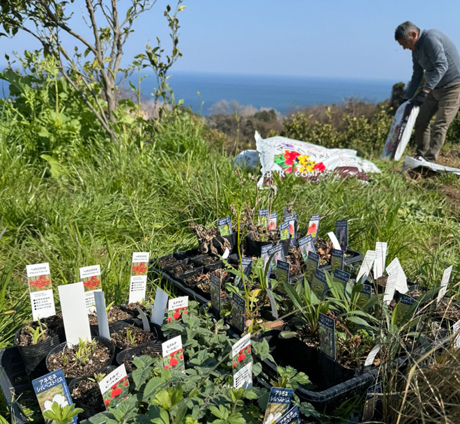 ナチュラリステックガーデンづくりの第一歩をスタートしました!